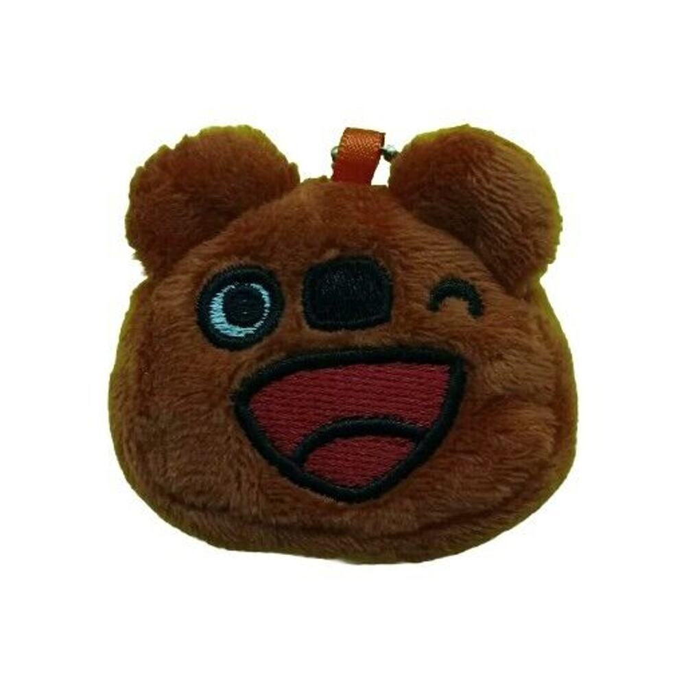 Nontan Kuma-san character Mini Pouch keychain